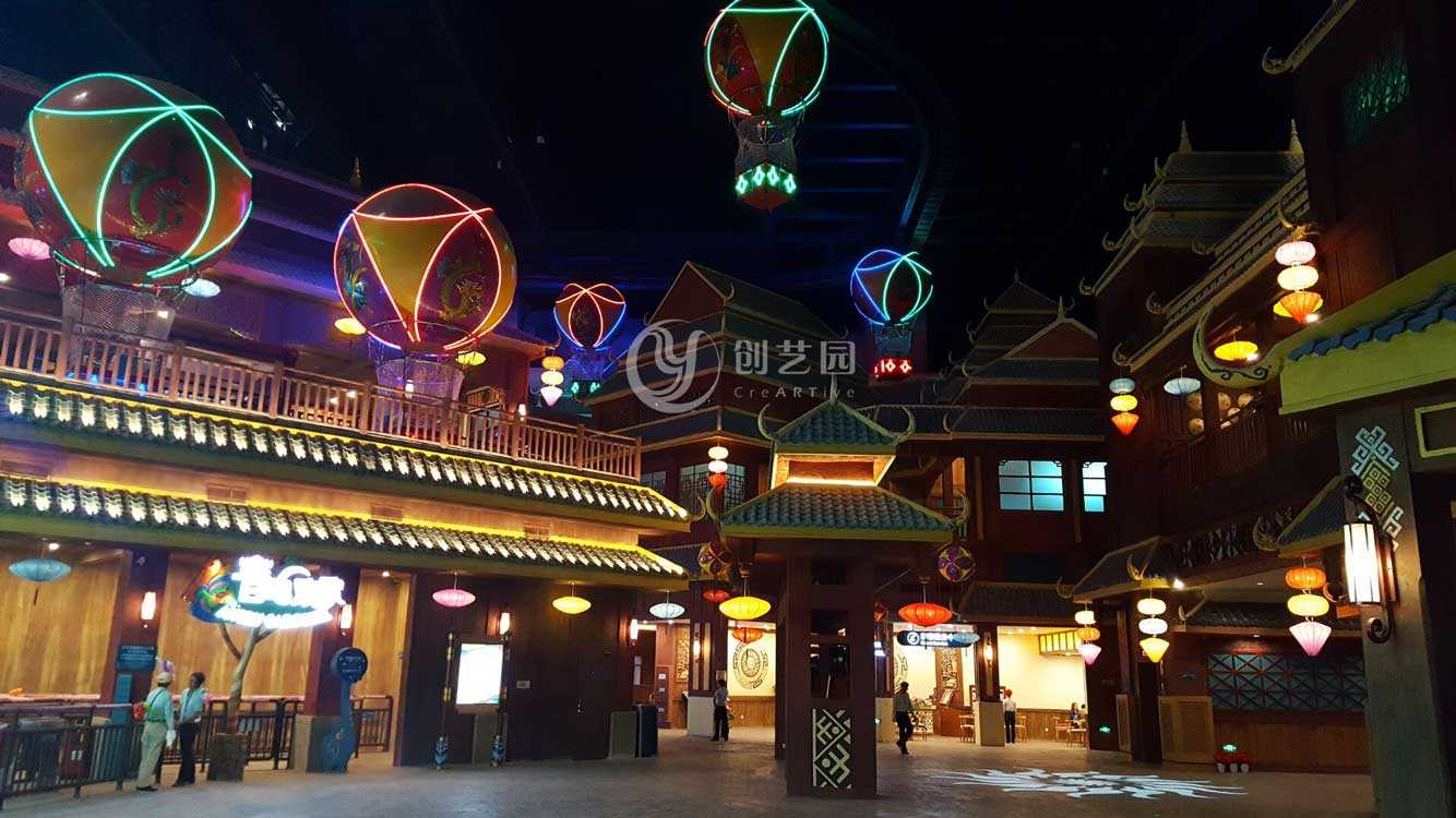 室内主题乐园设计及工程案例