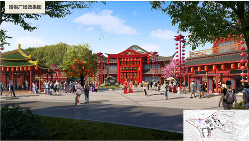  龙凤山庄清明上河街区景区升级概念方案  